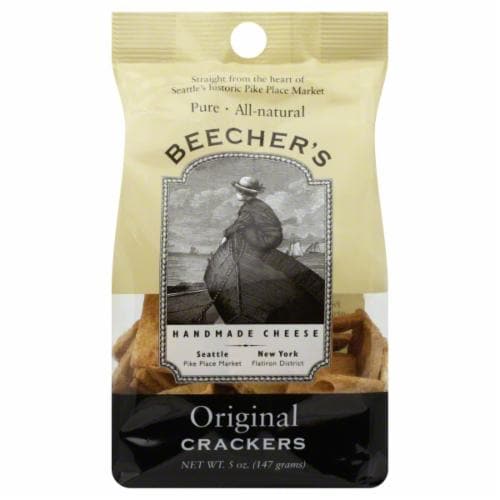 Beecher's Original Crackers Perspective: front