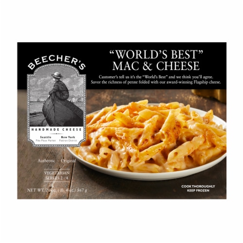 Beecher's World's Best Mac & Cheese Frozen Meal Perspective: front