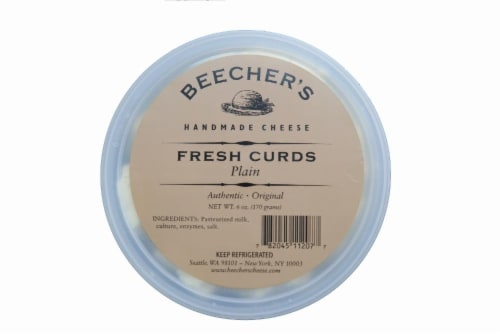 Beecher's Fresh Handmade Plain Cheese Curds Perspective: front