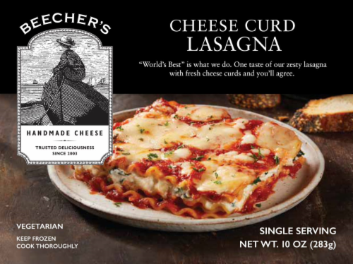 Beecher's Cheese Curd Lasagna Perspective: front