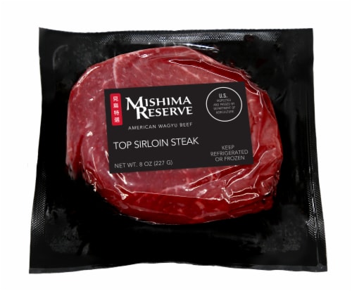 Mishima Reserve Top Sirloin Steak Perspective: front