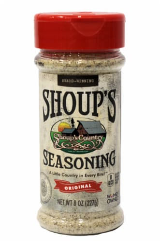Shoup's Country Original Seasoning Perspective: front
