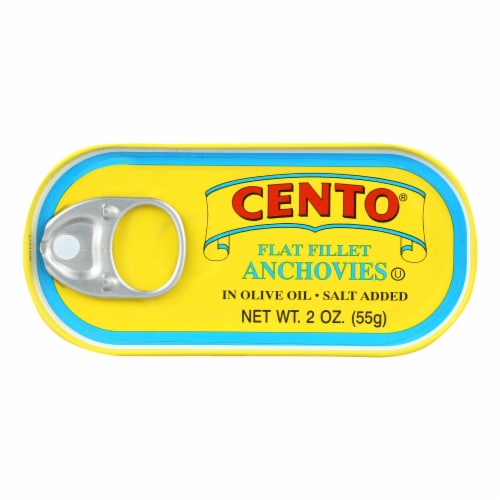 Cento - Cento Flat Anchovy - Case of 25 - 2 fl oz. Perspective: front