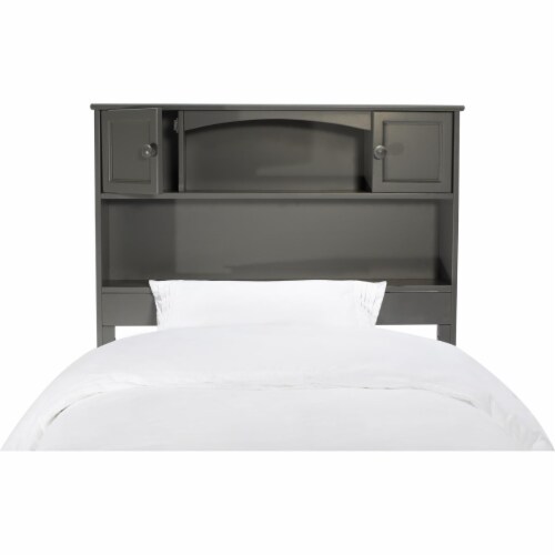 AFI Newport Twin XL Solid Wood Platform Bed with USB Charging