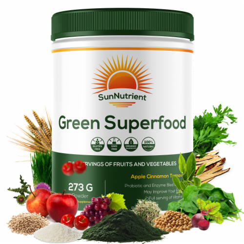 Organic green powder supplement shop