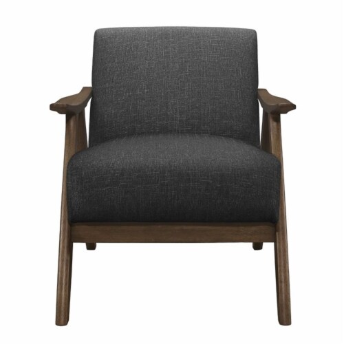 Lexicon Damala Upholstered Accent Chair in Dark Gray 1 Kroger