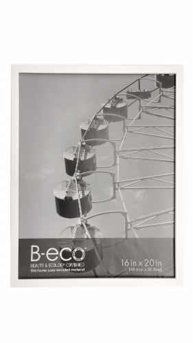 Elsa B-eco Poster Size White Frame Perspective: front