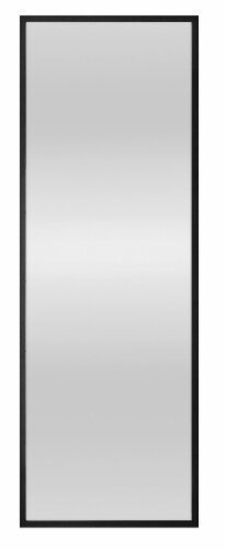 Elsa L Leaner Mirror - Gray Perspective: front