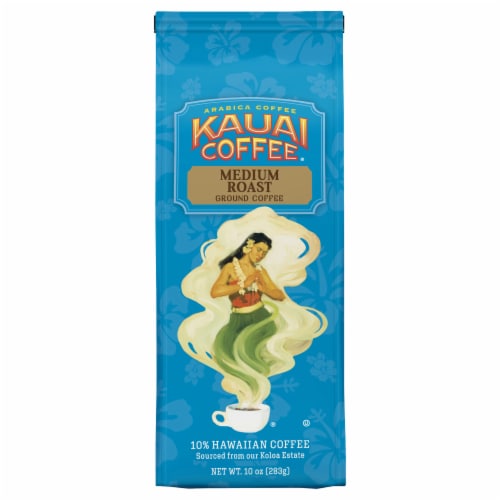Kauai Coffee® Koloa Estate Medium Roast Ground Coffee Perspective: front