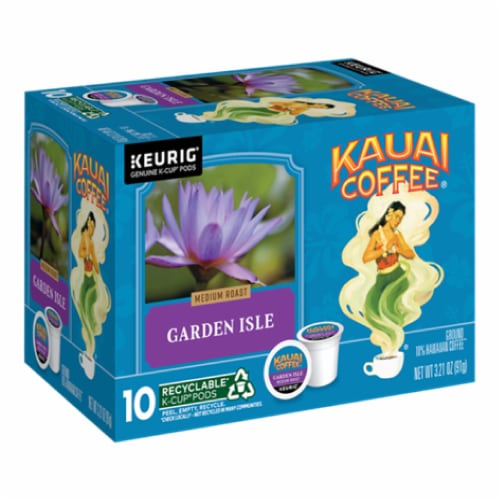 Kauai Coffee® Garden Isle Medium Roast K-Cup® Coffee Pods Perspective: front