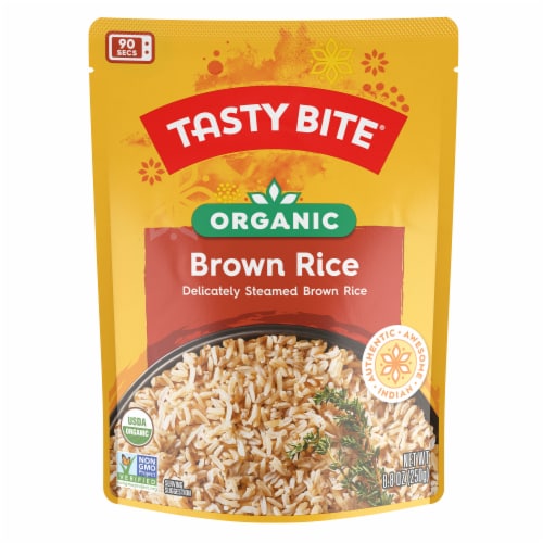 Tasty Bite® Organic Brown Rice Perspective: front
