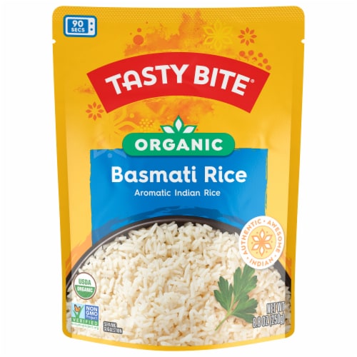 Tasty Bite® Organic Basmati Rice Perspective: front