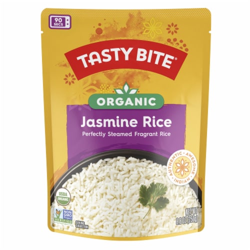 Tasty Bite Organic Jasmine Rice Perspective: front