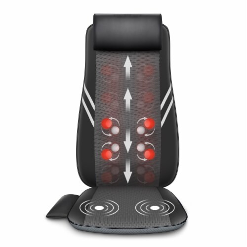 Pursonic Shiatsu Heating Neck & Back Massager - Black