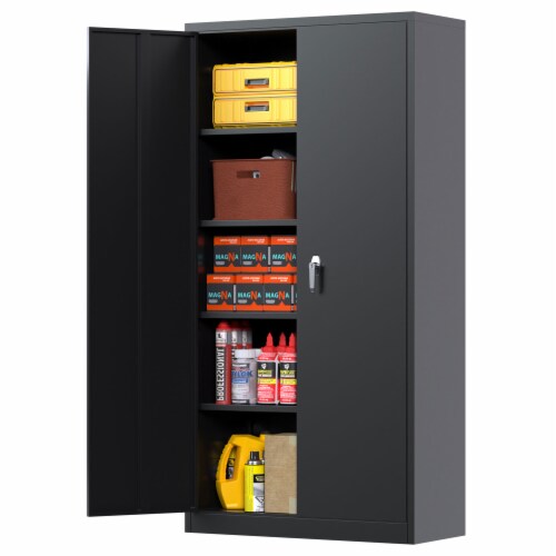 Tennsco garage discount storage cabinets