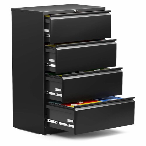 Aobabo 4 Drawer Lateral File Cabinet W