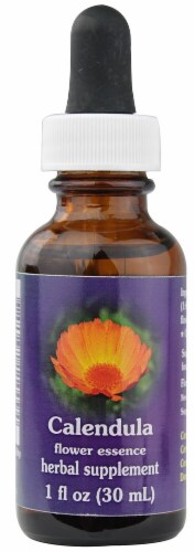 Flower Essence  Calendula Dropper Perspective: front