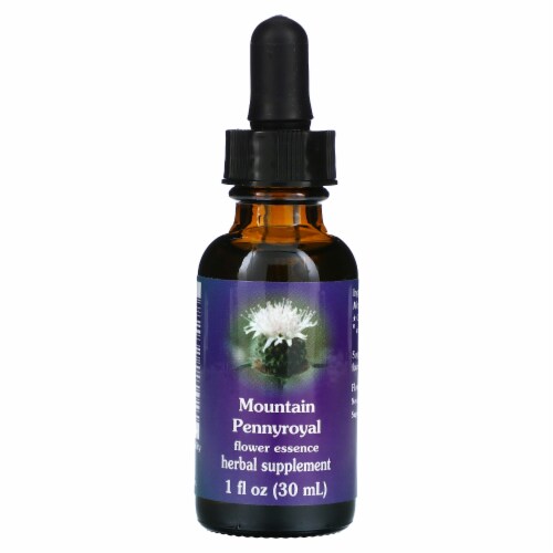 Flower Essence  Mountain Pennyroyal Herbal Supplement Perspective: front