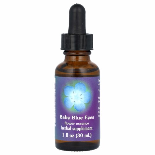 Flower Essence  Baby Blue Eyes Dropper Perspective: front