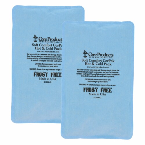 Core Products Soft Comfort CorPak Hot and Cold Therapy - 6 X 10 (2 Pack) Perspective: front