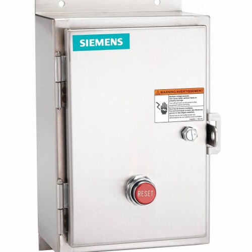 Siemens NEMAMagMotorStarter,Electric,110/120VAC 14CUC32WF Perspective: front