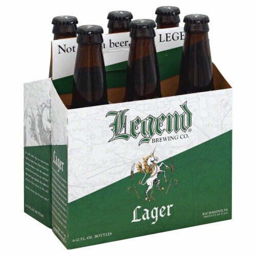 Legend Brewing Co. Lager Perspective: front