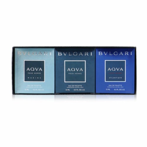 Bvlgari Aqva Pour Homme Coffret Aqva EDT Aqva Marine EDT Aqva
