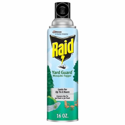 Raid Yard Guard Mosquito Fogger 16 oz (Pack of 14) Perspective: front
