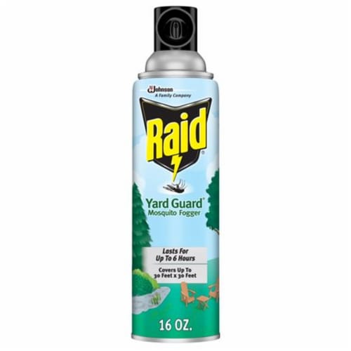 Raid Yard Guard Mosquito Fogger 16 oz (Pack of 36) Perspective: front