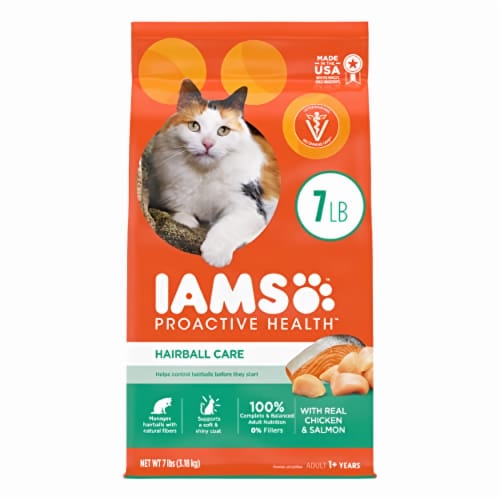 Iams Proactive Health Hairball Care Dry Cat Food Pack of 4 4 pack Pay Less Super Markets