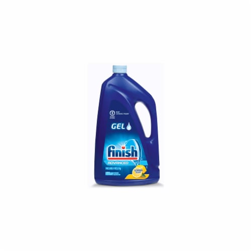 Finish Lemon Scent Dishwasher Detergent Gel Liquid (Pack of 2) Perspective: front