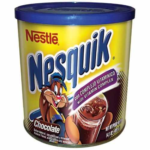 NESTLE NESQUIK Chocolate Flavor (Pack of 16) Perspective: front