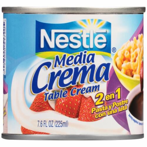 Nestle Media Crema Neutral Flavor Table Cream (Pack of 14) Perspective: front