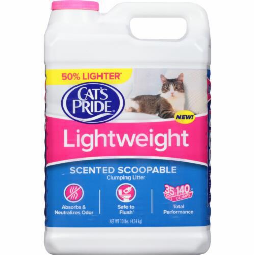 Can you flush scoopable cat litter on sale