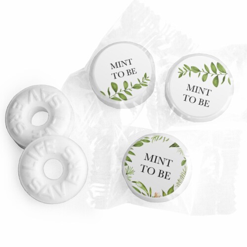 324ct Mint to Be Wedding Stickers for Lifesavers Mints (324ct) - Perspective: front