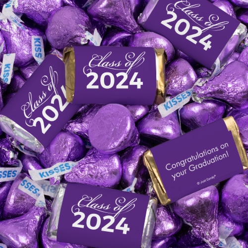 Hershey's Miniatures & Kisses Graduation Class of 2024 Candy Party