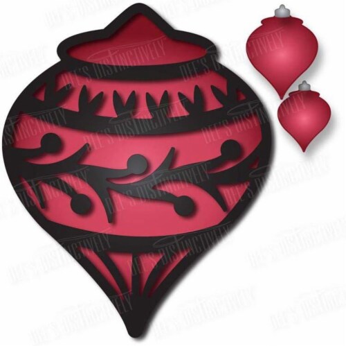 Dimensional Dies - Large Ornament Overlay 1 Perspective: front