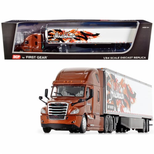 First Gear 60 0832 2018 Freightliner Cascadia High Roof Sleeper Cab with 53 ft. Utility Reefe 1 Kroger