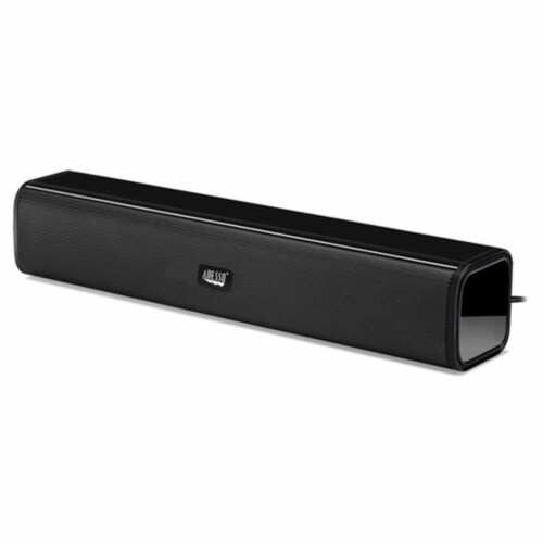 Xtream S5 Stereo Multimedia Soundbar Speaker, Black