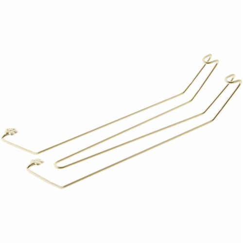 Bard's Gold Wall Mountable Hanger, 8.75 H x 2 W x 1.5 D (For Plates 9.5 -12 ) (6 Pack) Perspective: front