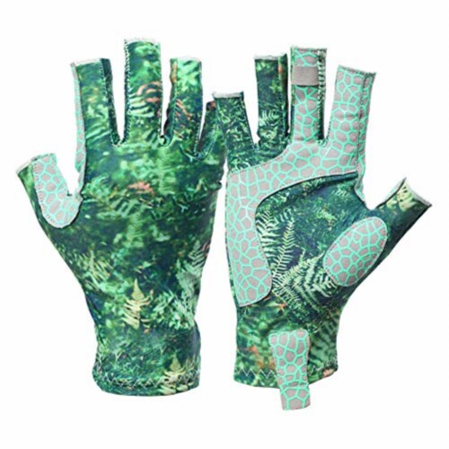 Fingerless fishing sun gloves 2025