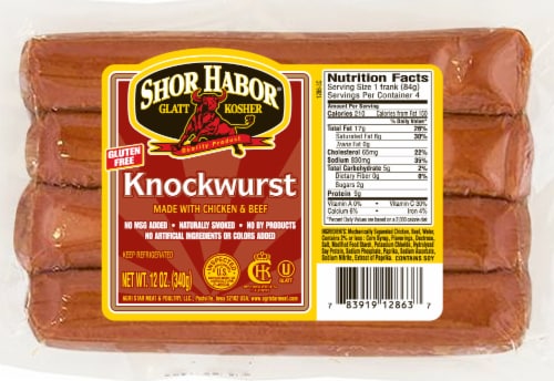 Shor Harbor Knockwurst Perspective: front