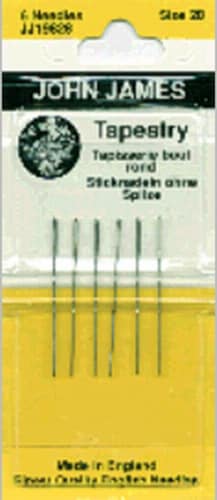 John James Hand Needles-Size 28 5/Pkg Perspective: front