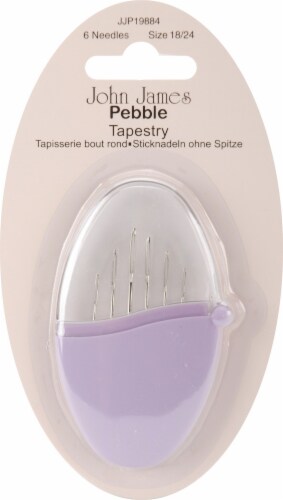 John James Pebbles Tapestry Needles-Size 18/24 6/Pkg Perspective: front