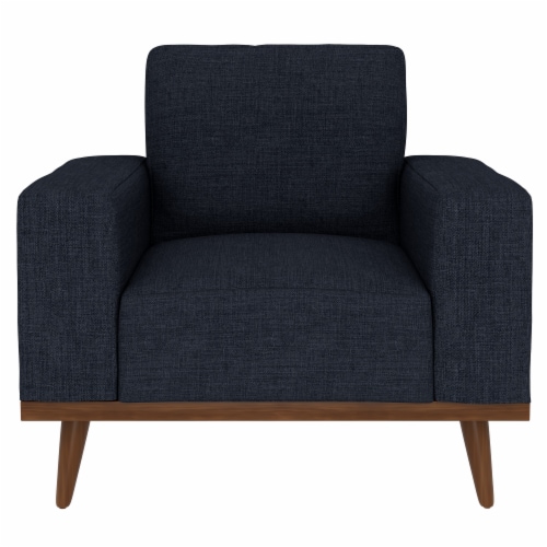 Emerald Home Furnishings Lakeview Presley Chair - Navy Blue Perspective: front