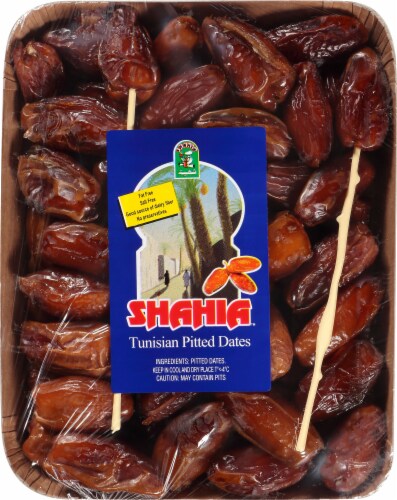 Shahia Tunisian Pitted Dates Perspective: front