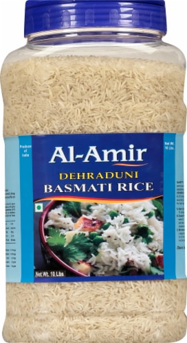 Al Amir Dehraduni Basmati Rice Perspective: front