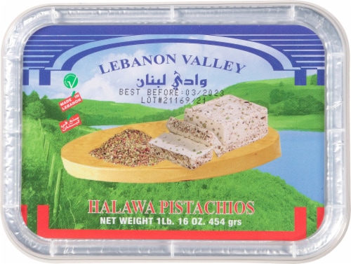 Lebanon Valley Halawa Pistachios Perspective: front