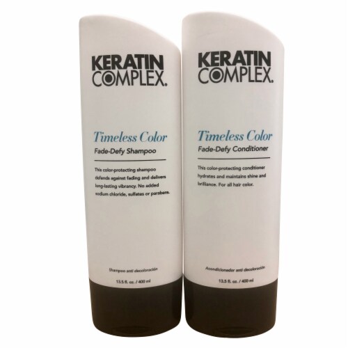Keratin Complex Timeless Color Shampoo & Conditioner 13.5 OZ. Each Perspective: front