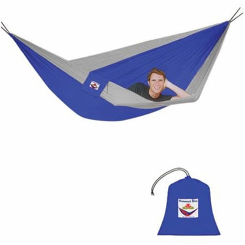 Hammock Bliss 371869 Triple - Blue-Silve Perspective: front
